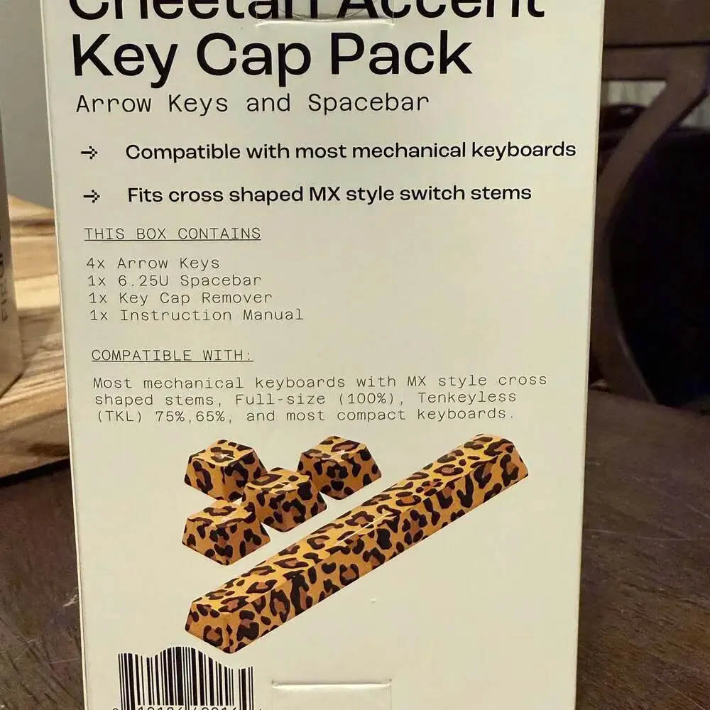 Lot Of 5 - North Figural Key Cap Pack